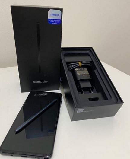Samsung Note 10 Lite Siyah Garantili